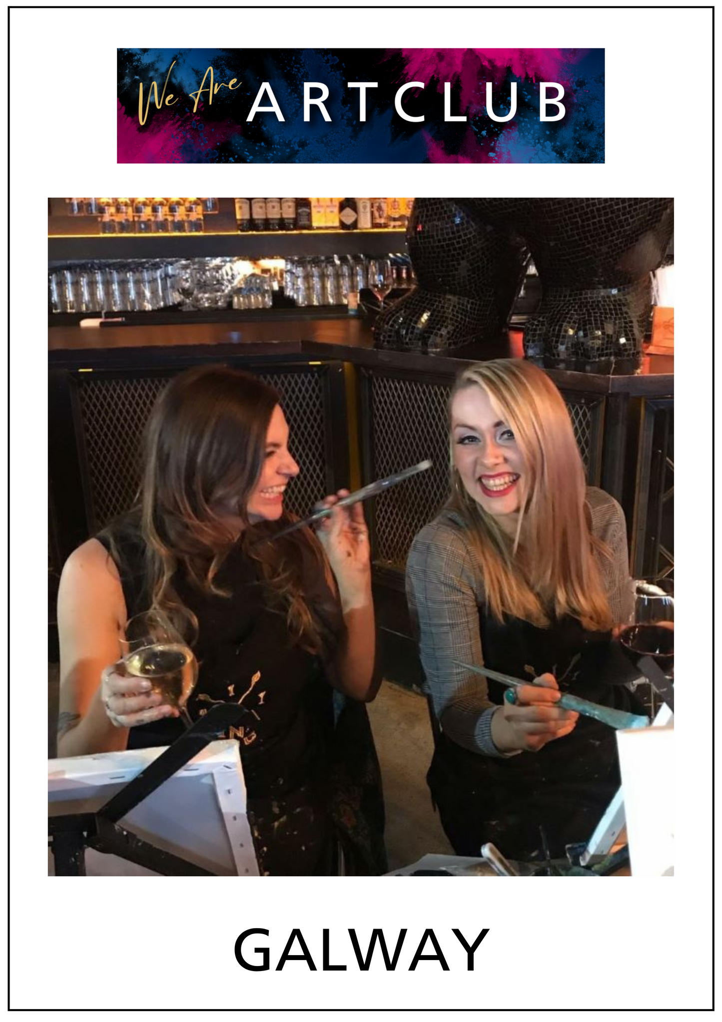 Salthill Galway Fun Art Club January 23rd 2026