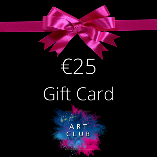 we are ArtClub Gift Card 25