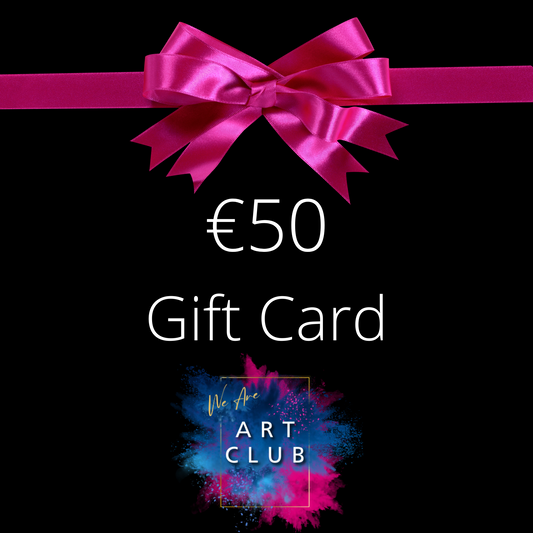 we are ArtClub Gift Card 50