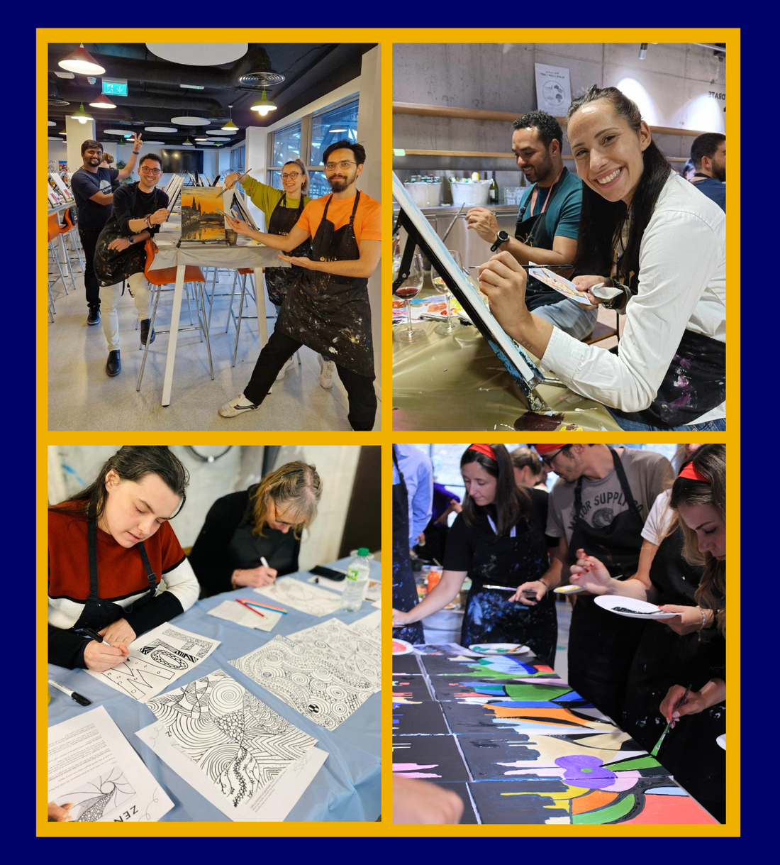 Corporate Art Classes/ Workshops