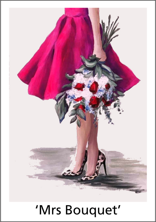 we are Artclub Online! Mrs Bouquet
