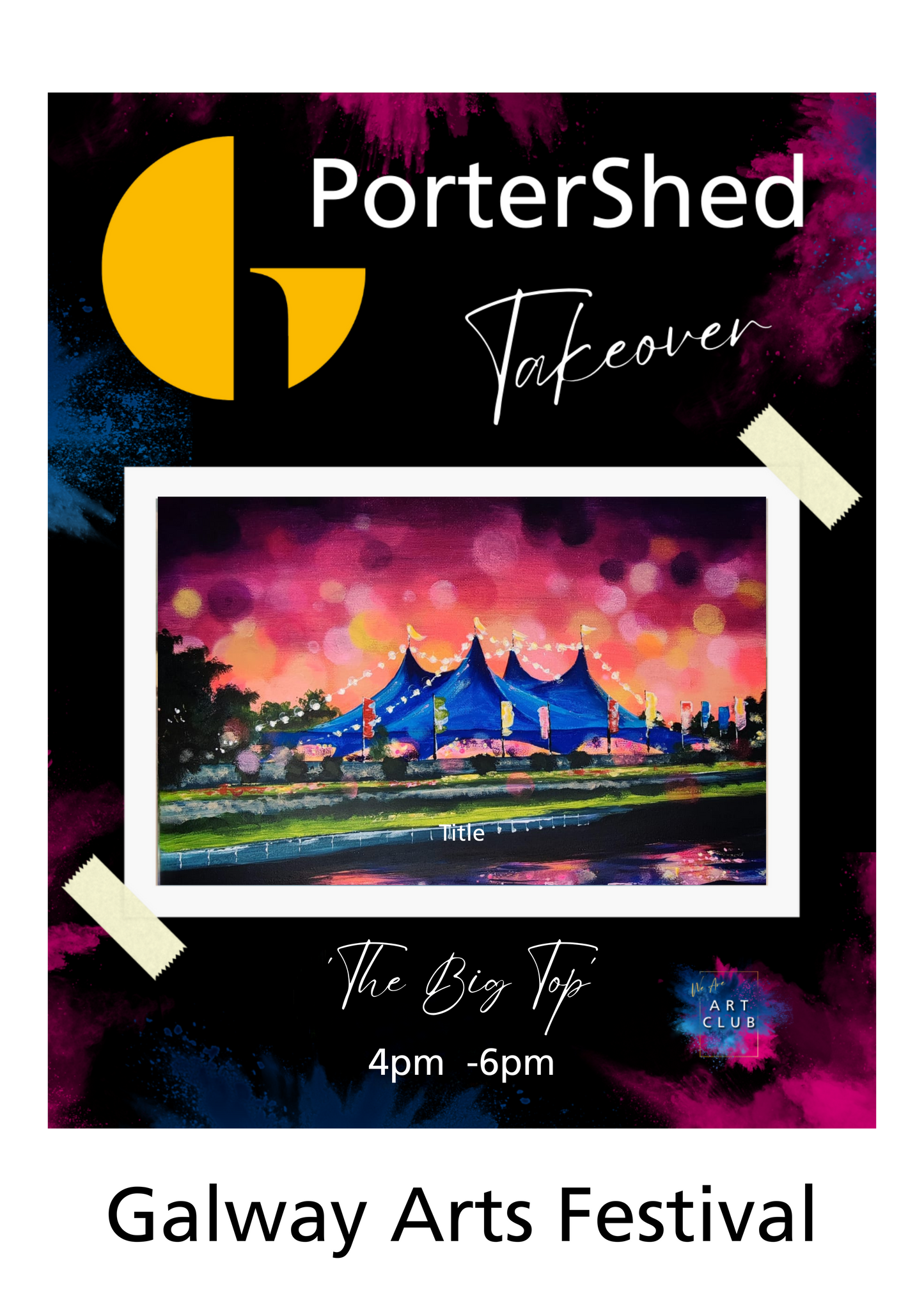 Galway Fun Art Festival July 26th 2025 4pm
