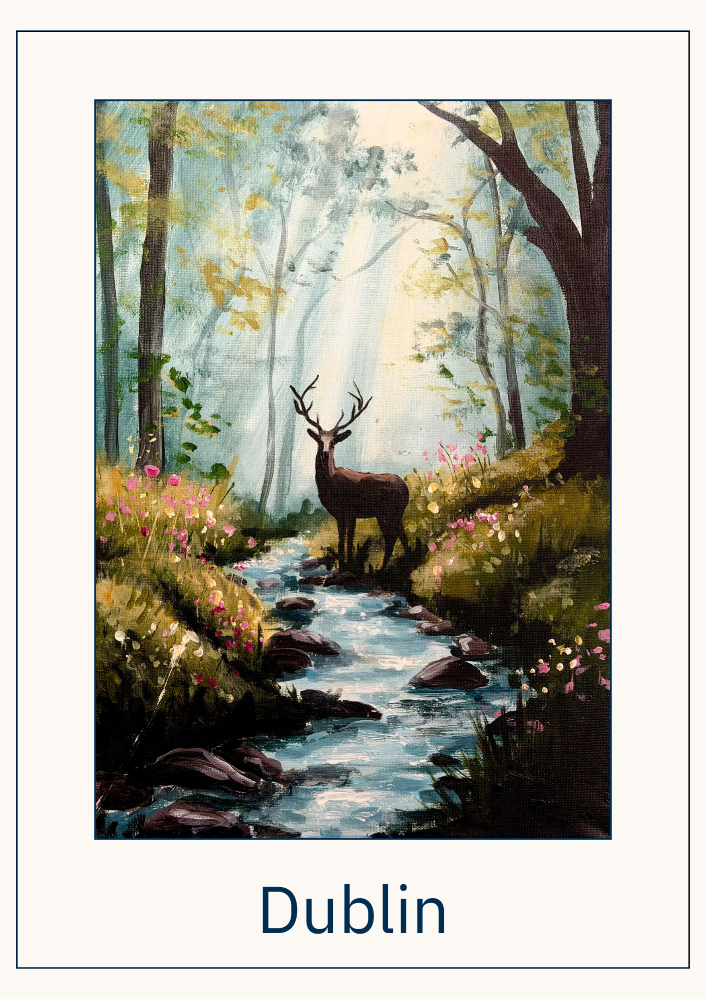 Dublin art class April 22nd 2026