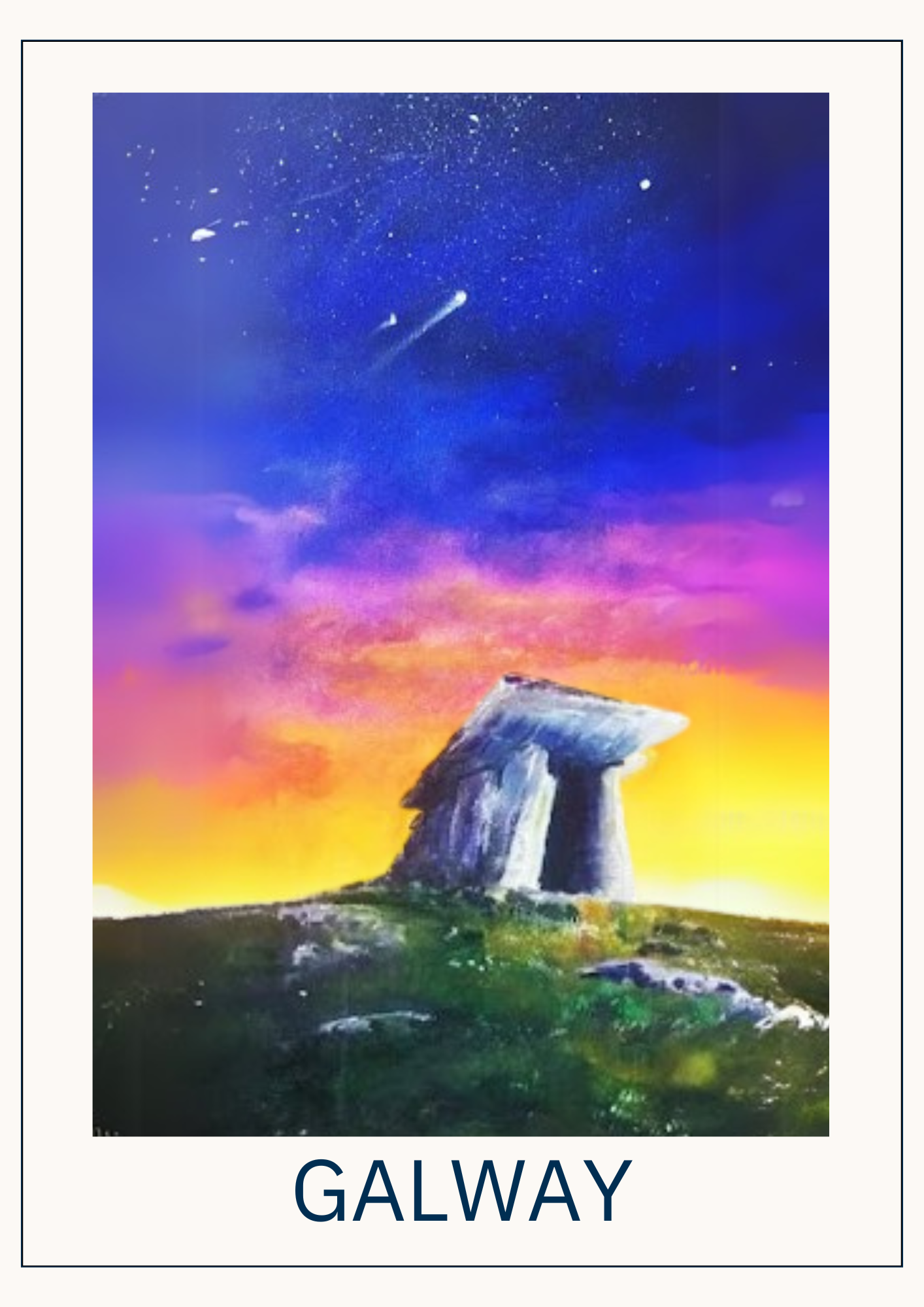 Galway Fun Art Class April 1st 2026