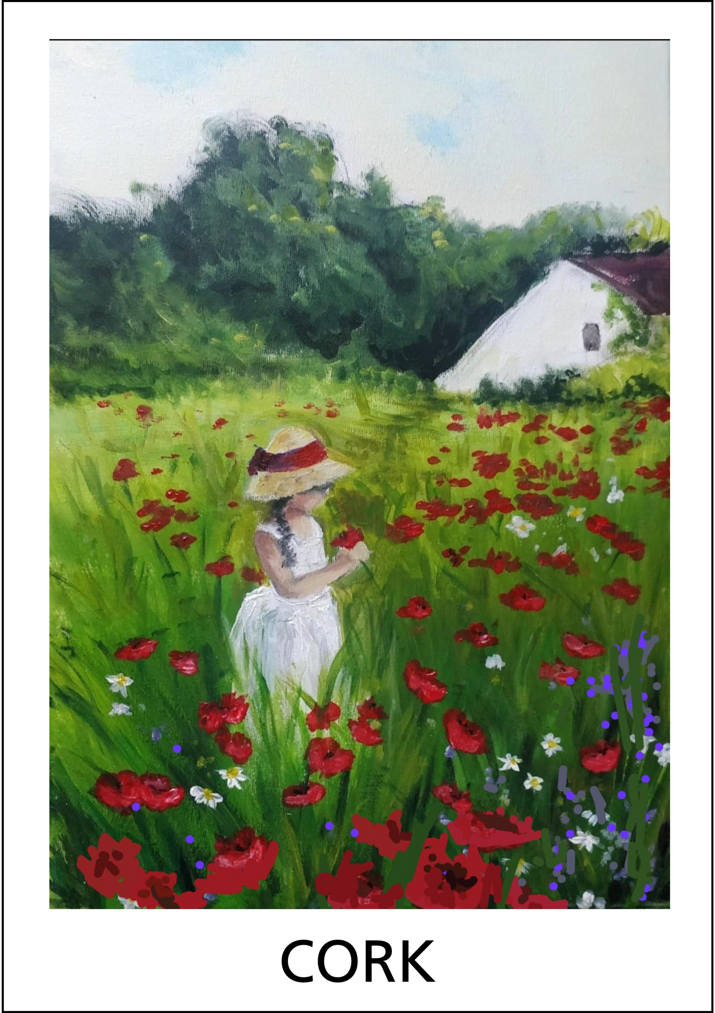Cork Fun art class June 24th 2025